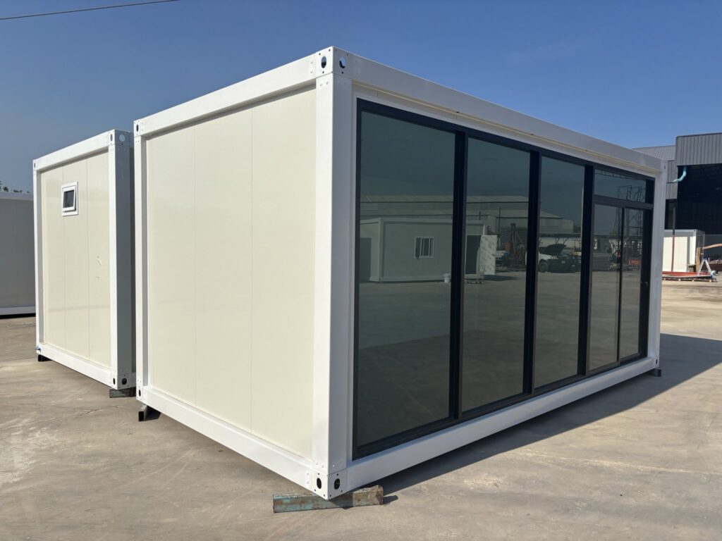 6m x 3m glass side office 1 (1)